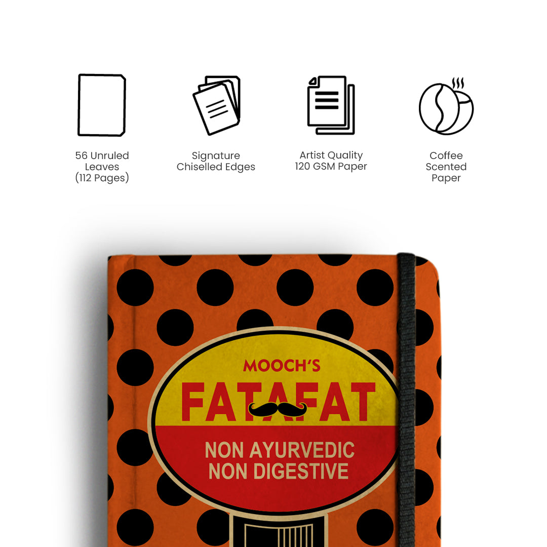 FATAFAT - Handcrafted Diary MOOCH DESIGN STUDIO