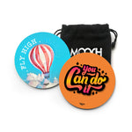 FLY HIGH + YOU CAN DO IT - COASTER MAGNETS - SET OF 2