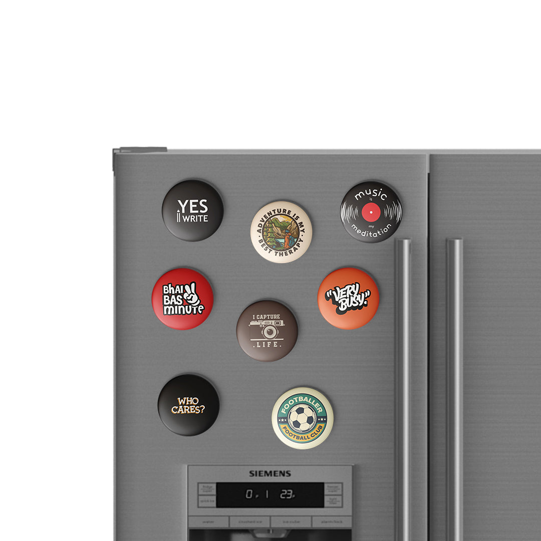 WHO CARES? - Fridge Magnet MOOCH DESIGN STUDIO