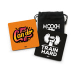 YOU CAN DO IT +TRAIN HARD- COASTER MAGNETS - SET OF 2