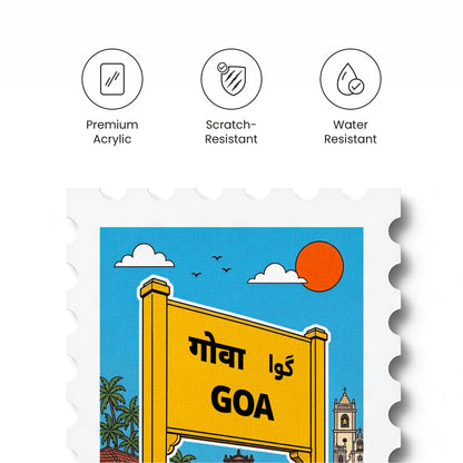 Goa - Magnetic Stamp