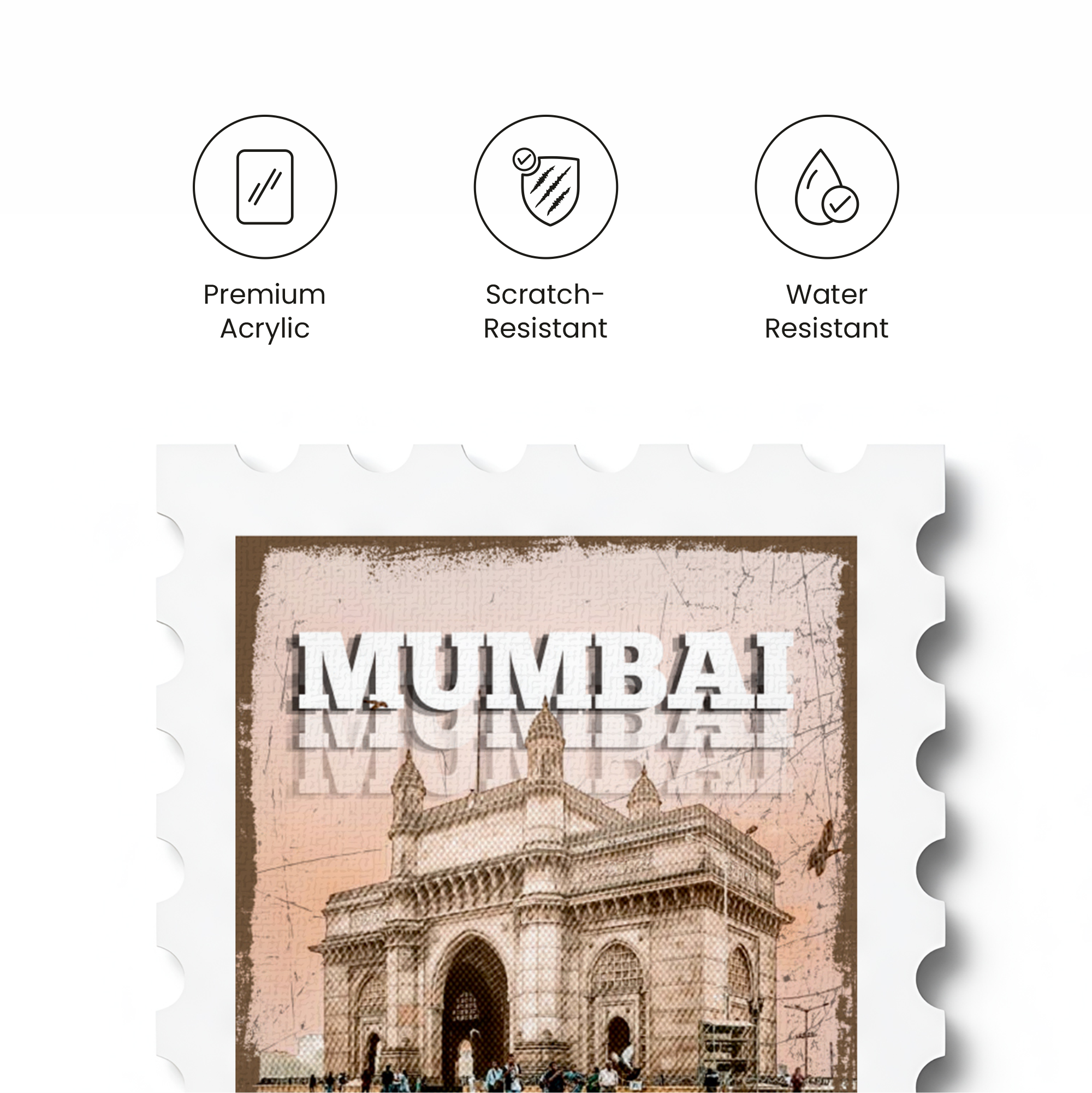 Gateway Of India - Stamp Magnet MOOCH DESIGN STUDIO LLP