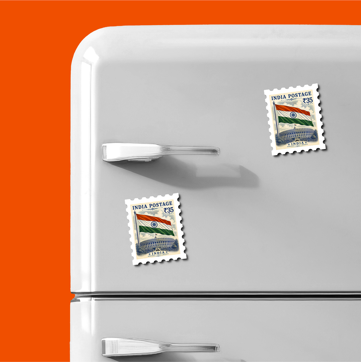 India Post India - Magnetic Stamp