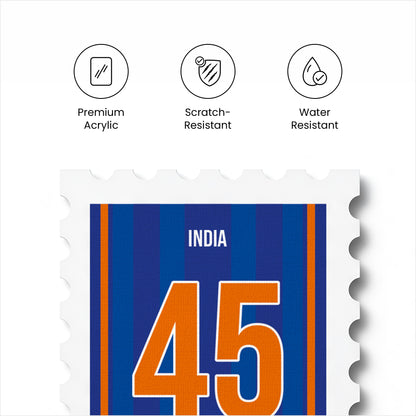 India Jersey no 45 - Magnetic Stamp
