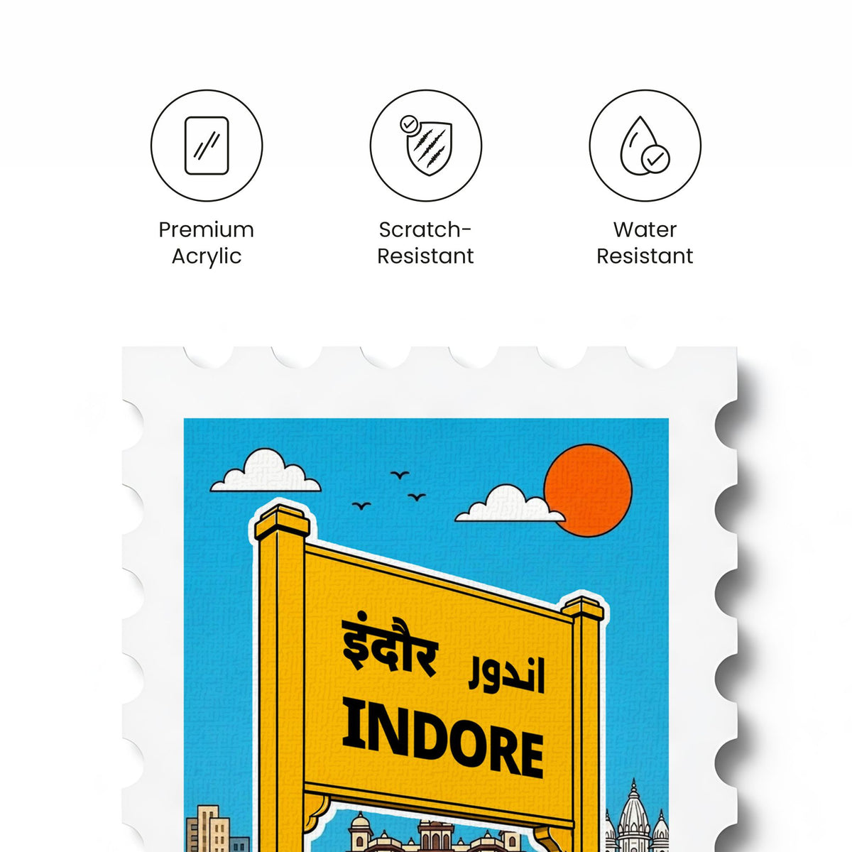 Indore - Magnetic Stamp