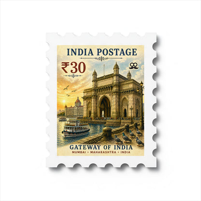 Gateway Of India - Magnetic Stamp
