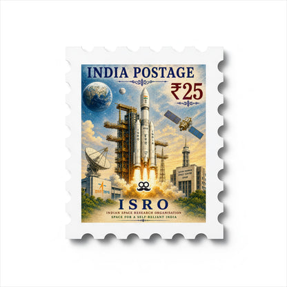 ISRO - Magnetic Stamp