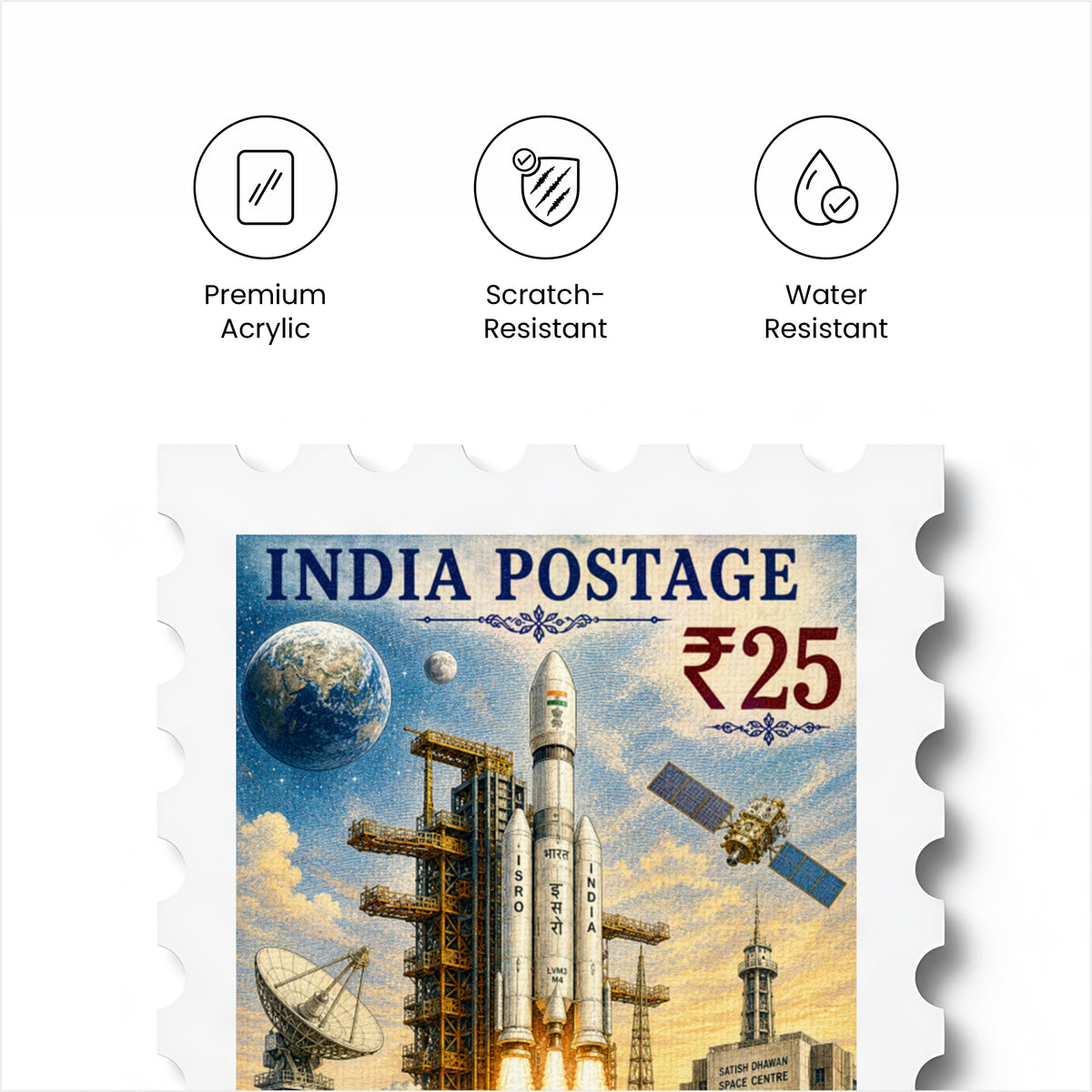 ISRO - Magnetic Stamp