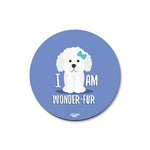 I AM WONDERFUR - COASTER MAGNET