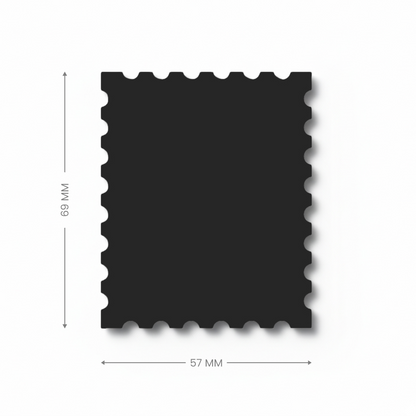 Indian Elephant - Stamp Magnet MOOCH DESIGN STUDIO LLP