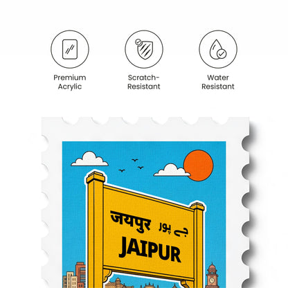 Jaipur - Magnetic Stamp