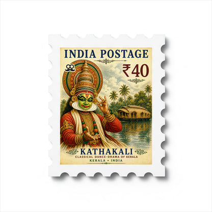 Kathakali - Magnetic Stamp