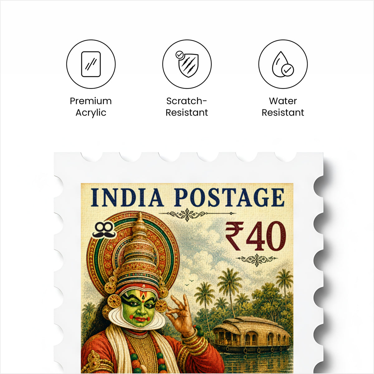 Kathakali - Magnetic Stamp