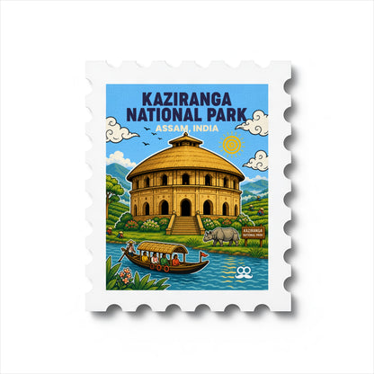Kaziranga - Magnetic Stamp