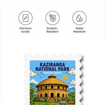 Kaziranga - Magnetic Stamp