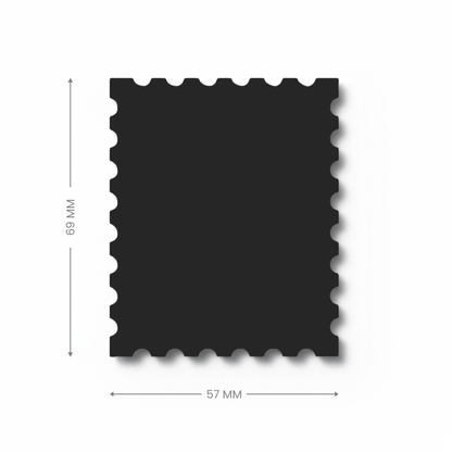Station Board Kolkata - Magnetic Stamp