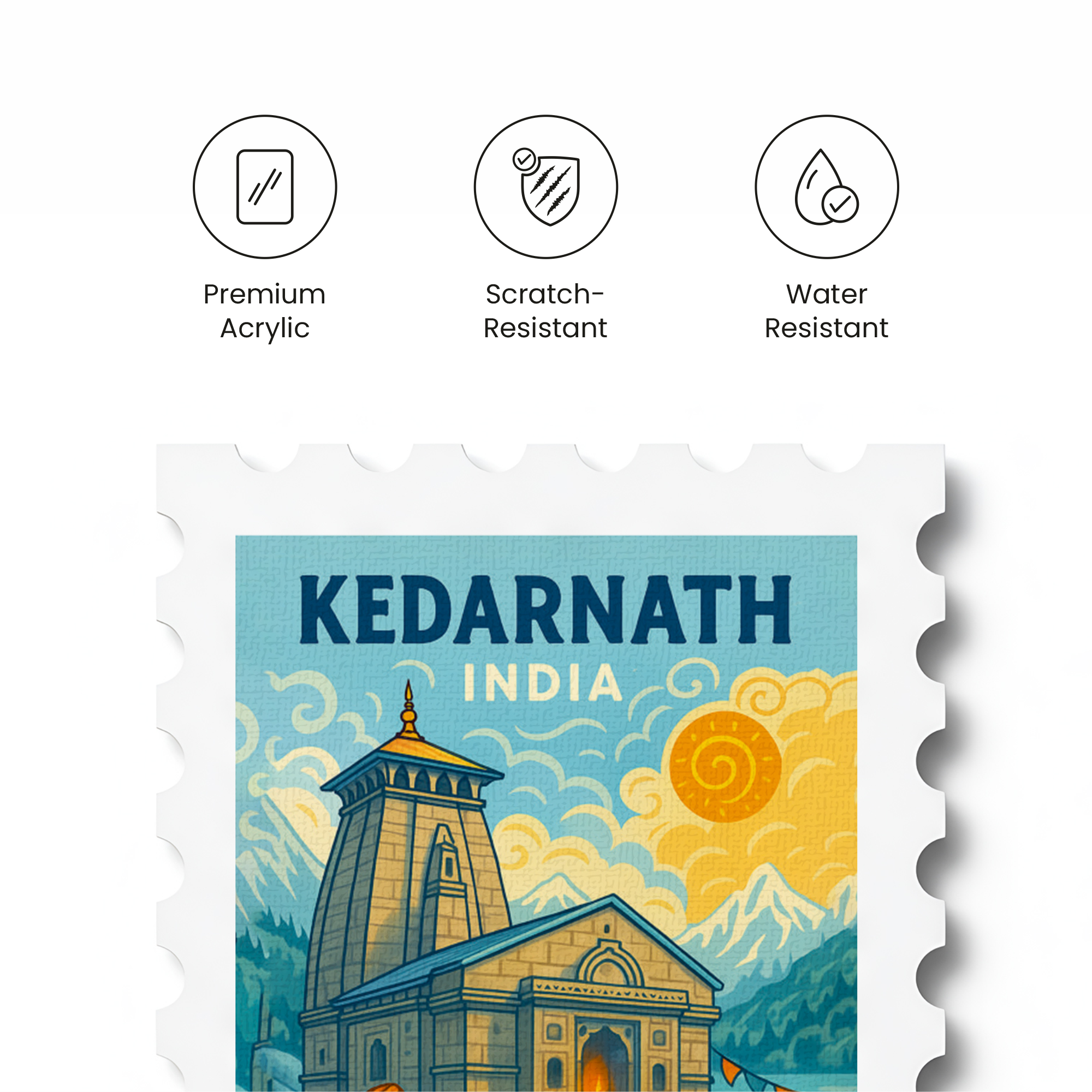 Kedarnath - Stamp Magnet MOOCH DESIGN STUDIO LLP