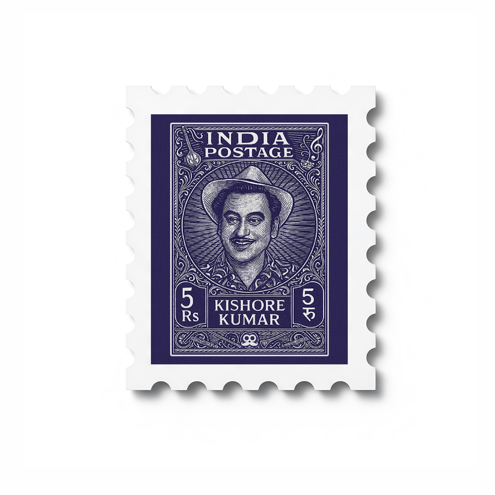 Kishore Kumar - Stamp Magnet MOOCH DESIGN STUDIO LLP