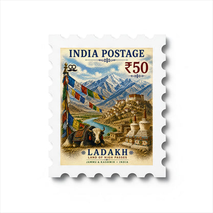 Ladakh - Magnetic Stamp