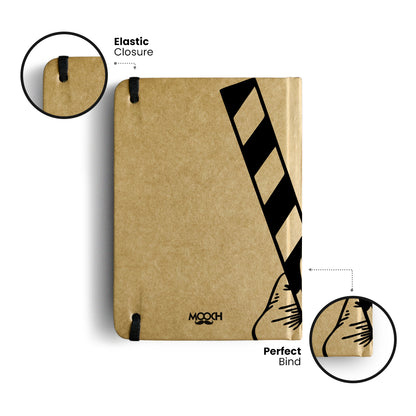LIGHTS CAMERA ACTION - Handcrafted Diary MOOCH DESIGN STUDIO