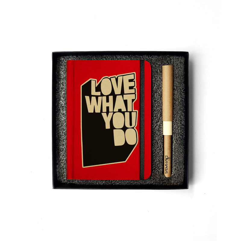 LOVE WHAT YOU DO (RED) - A6 COMBO SET