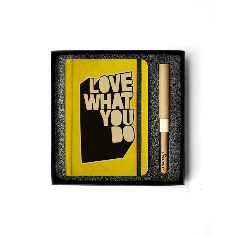 LOVE WHAT YOU DO (YELLOW) - A6 COMBO SET