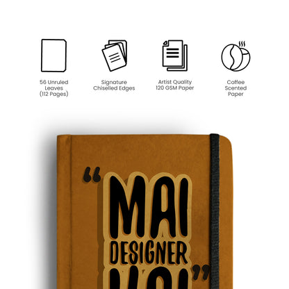 MAI DESIGNER HAI - Handcrafted Diary MOOCH DESIGN STUDIO