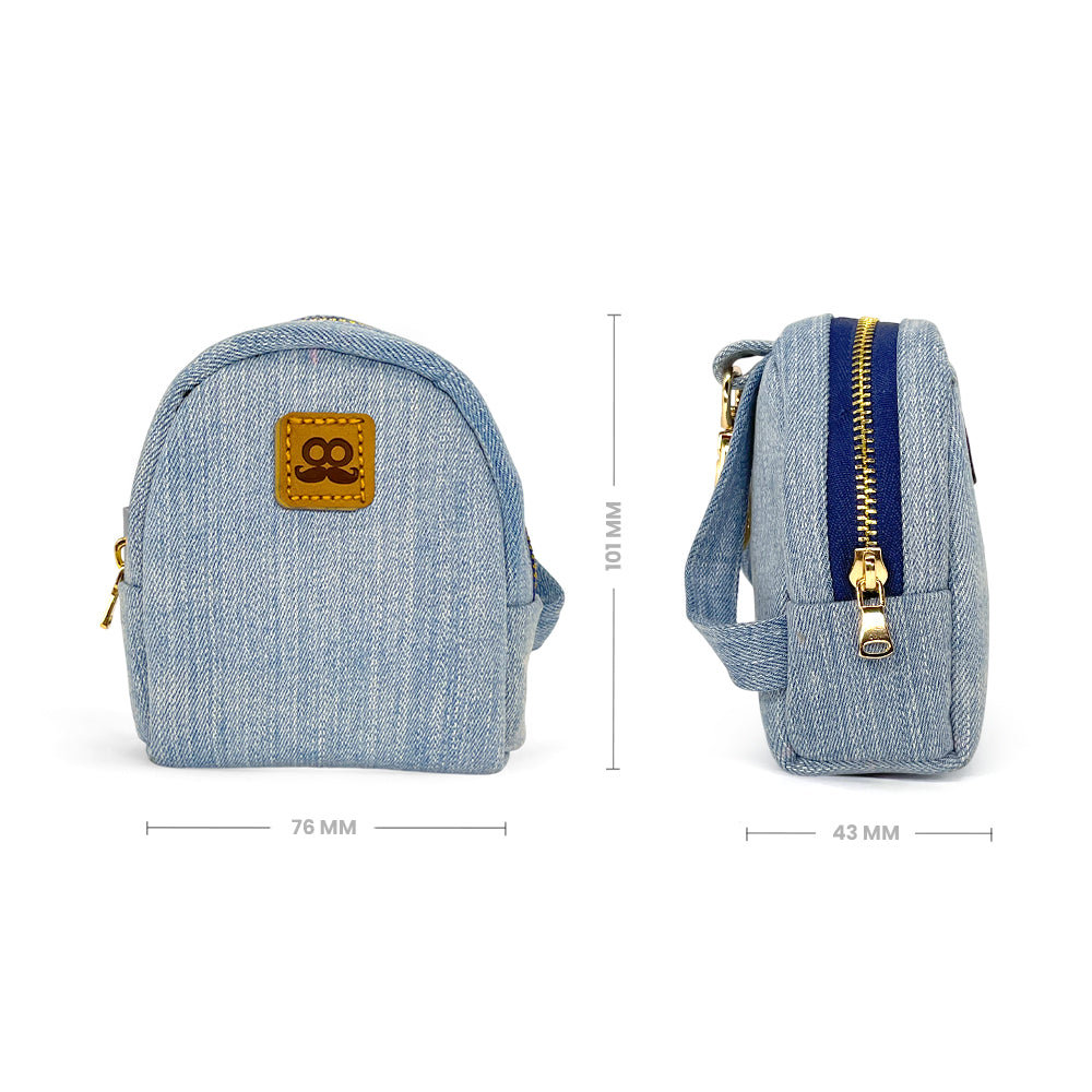 MICRO - AN UPCYCLED DENIM POUCH MOOCH DESIGN STUDIO