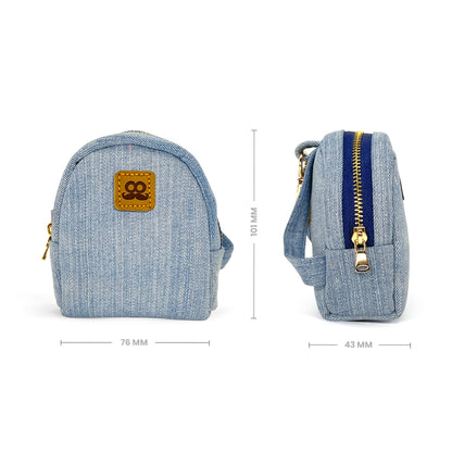 MICRO - AN UPCYCLED DENIM POUCH MOOCH DESIGN STUDIO