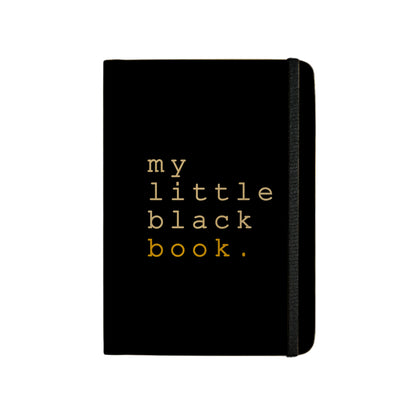 MY LITTLE BLACK BOOK - Handcrafted Diary MOOCH DESIGN STUDIO