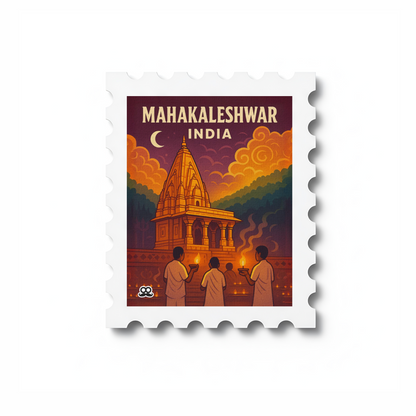 Mahakaleshwar - Stamp Magnet MOOCH DESIGN STUDIO LLP