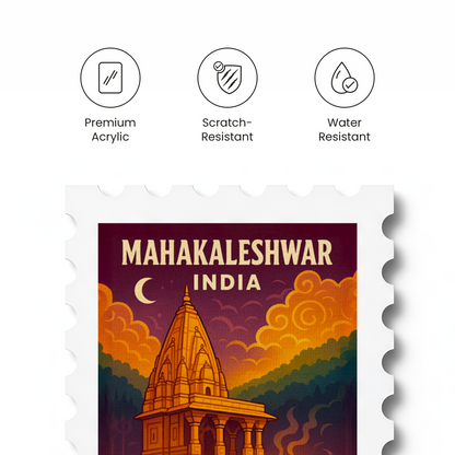 Mahakaleshwar - Stamp Magnet MOOCH DESIGN STUDIO LLP