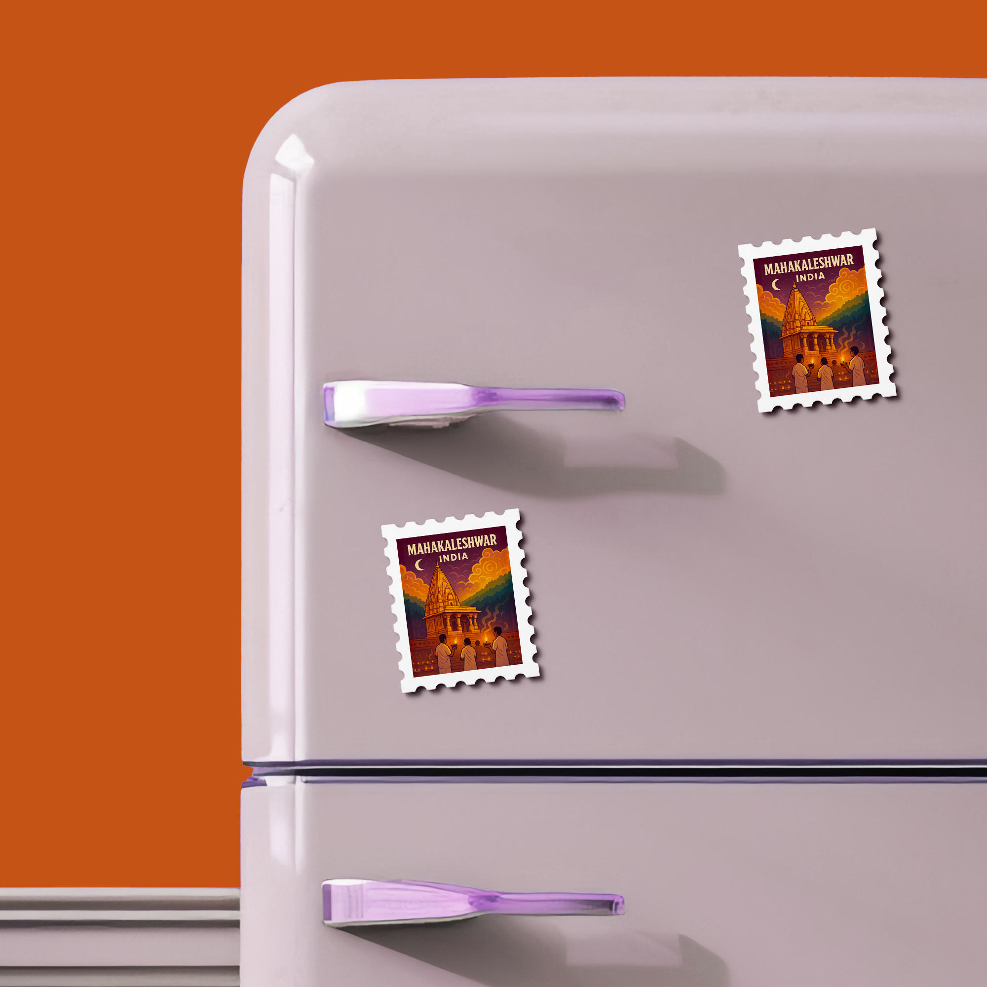 Mahakaleshwar - Stamp Magnet MOOCH DESIGN STUDIO LLP