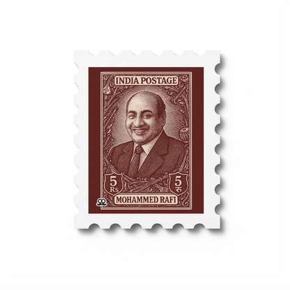 Mohammed Rafi - Stamp Magnet MOOCH DESIGN STUDIO LLP