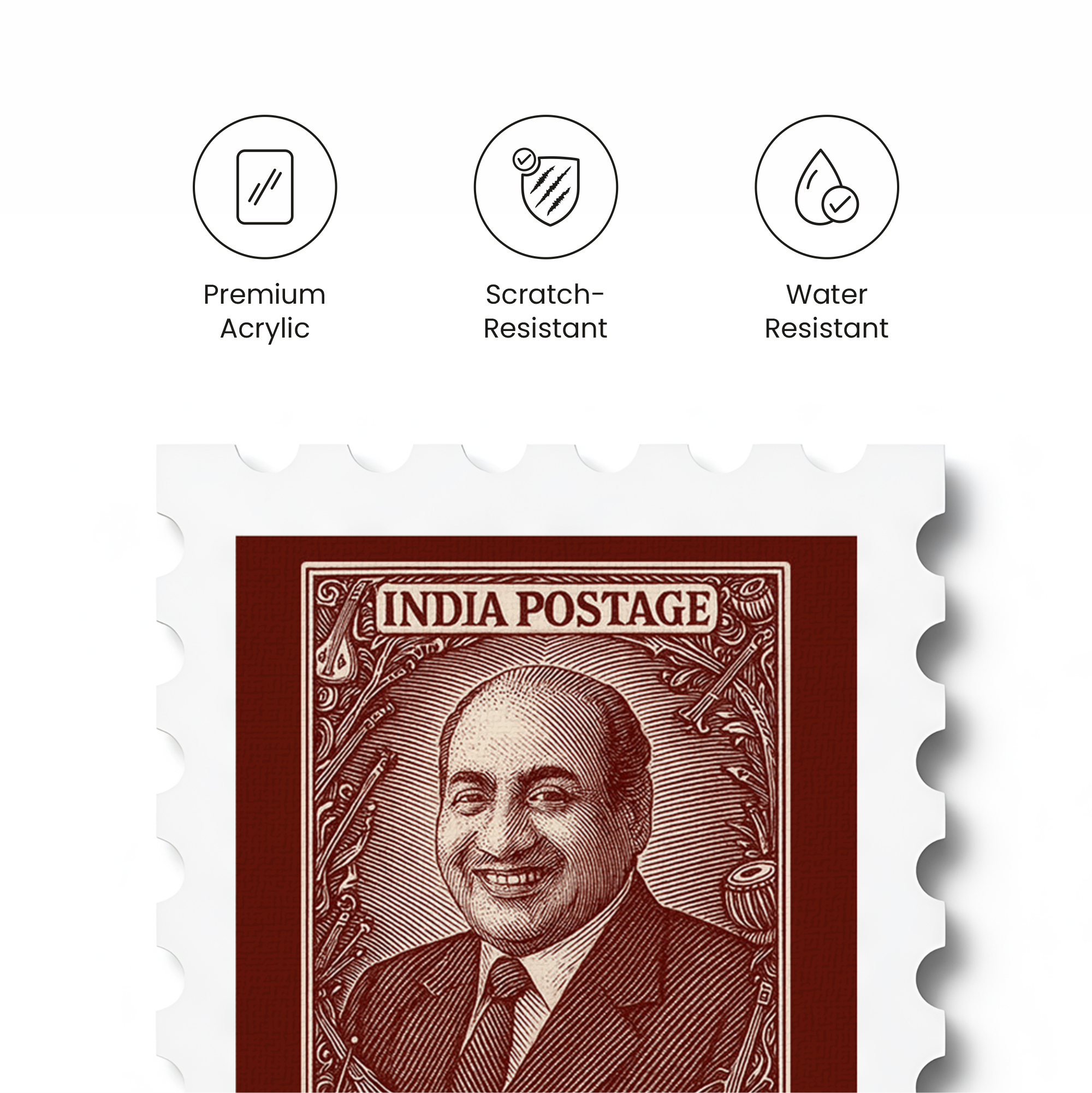 Mohammed Rafi - Stamp Magnet MOOCH DESIGN STUDIO LLP