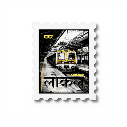 Mumbai Local - Stamp Magnet MOOCH DESIGN STUDIO LLP