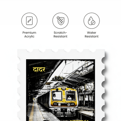 Mumbai Local - Stamp Magnet MOOCH DESIGN STUDIO LLP