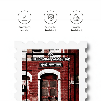 Mumbai Samachar - Stamp Magnet MOOCH DESIGN STUDIO LLP