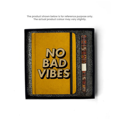 NO BAD VIBES (YELLOW) - A6 COMBO SET MOOCH DESIGN STUDIO