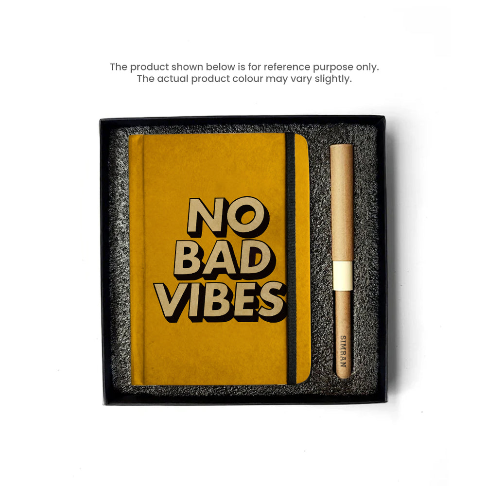 NO BAD VIBES (YELLOW) - A6 COMBO SET