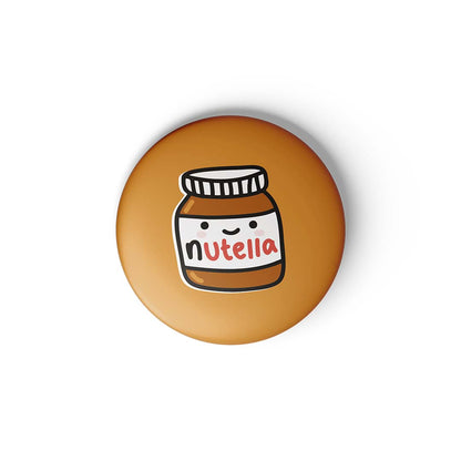 NUTELLA JAR - BADGE MAGNET