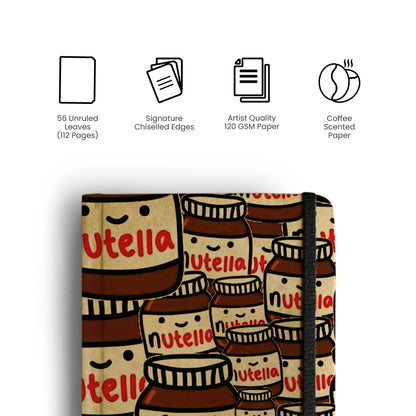 CHOCO PATTERN - Handcrafted Diary MOOCH DESIGN STUDIO