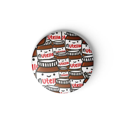NUTELLA PATTERN - BADGE MAGNET