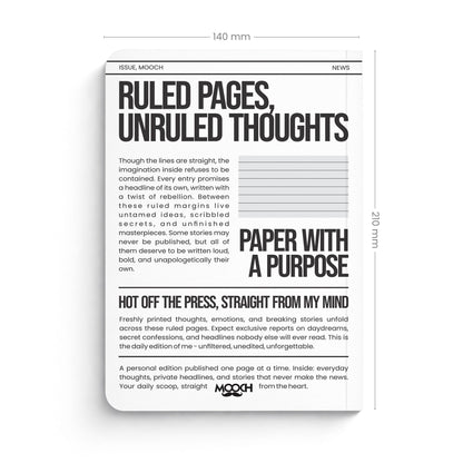 Newspaper - Notebook MOOCH DESIGN STUDIO LLP