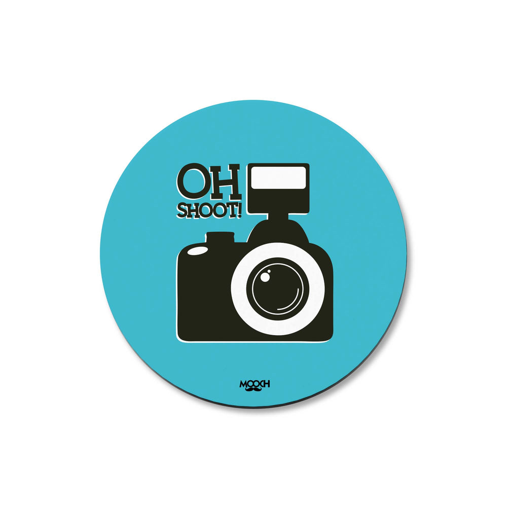 OH SHOOT! - COASTER MAGNET