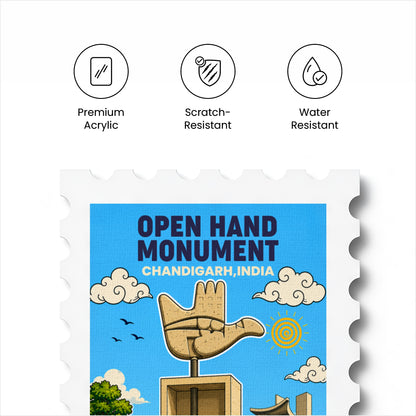 Open Hand Monument - Magnetic Stamp