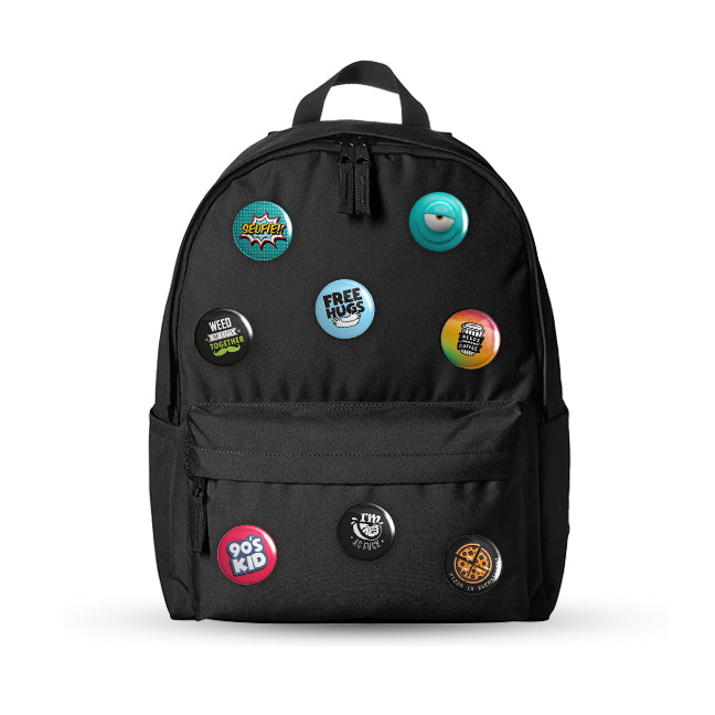 MUSIC ON WORLD OFF - BADGE MAGNET