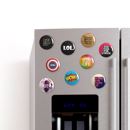 WHAT THE FUCK - BADGE MAGNET