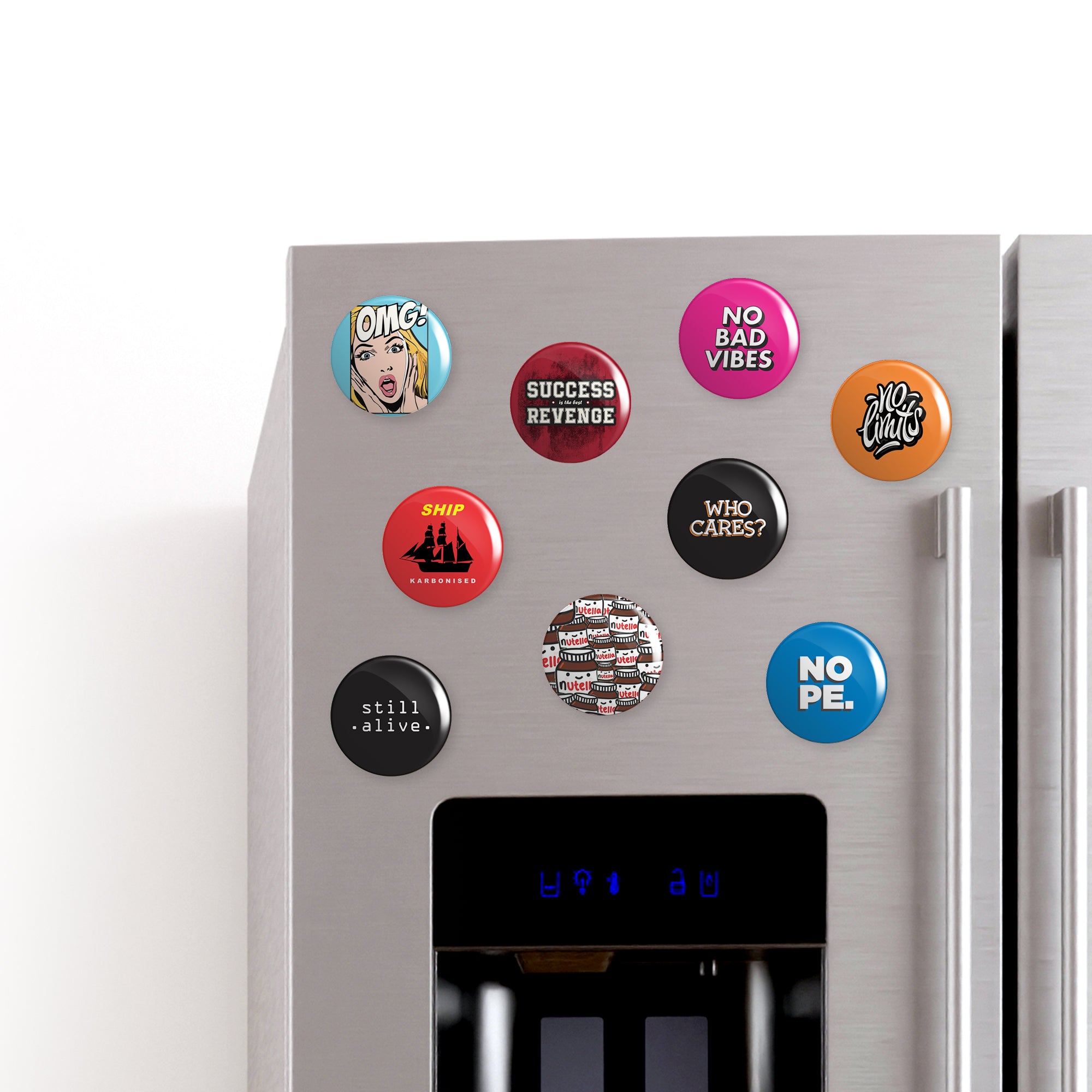 TALK TO MY - BADGE MAGNET