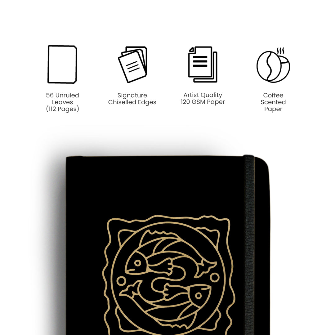 PISCES - Handcrafted Diary MOOCH DESIGN STUDIO